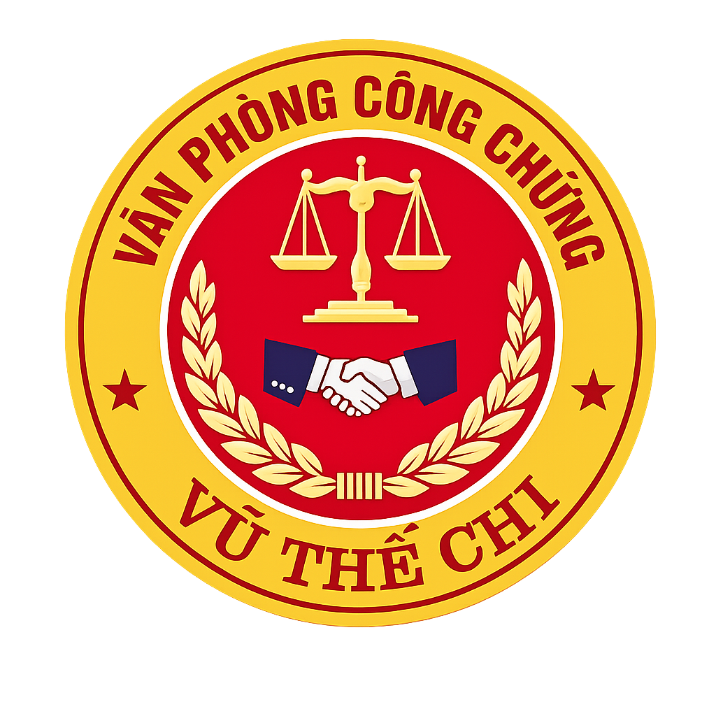 Logo Văn phòng công chứng Vũ Thế Chi